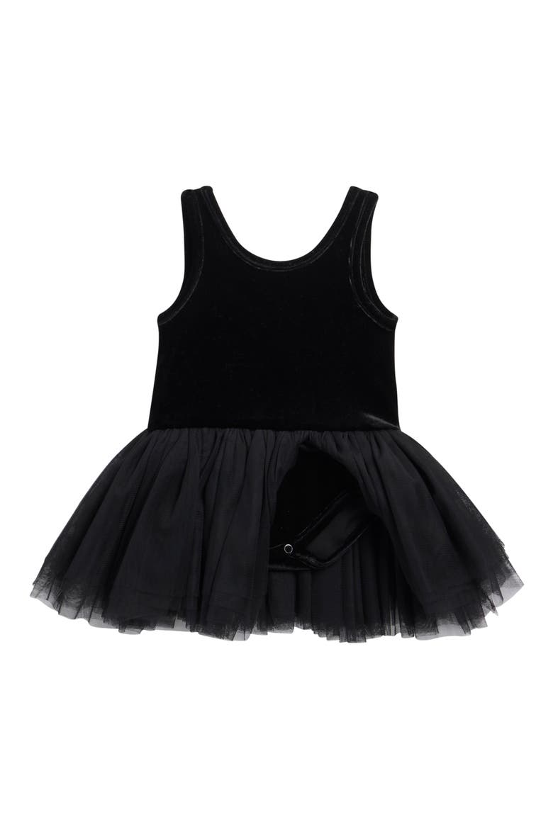 Kids' Tallulah Tutu Dress, Alternate, color, BLACK