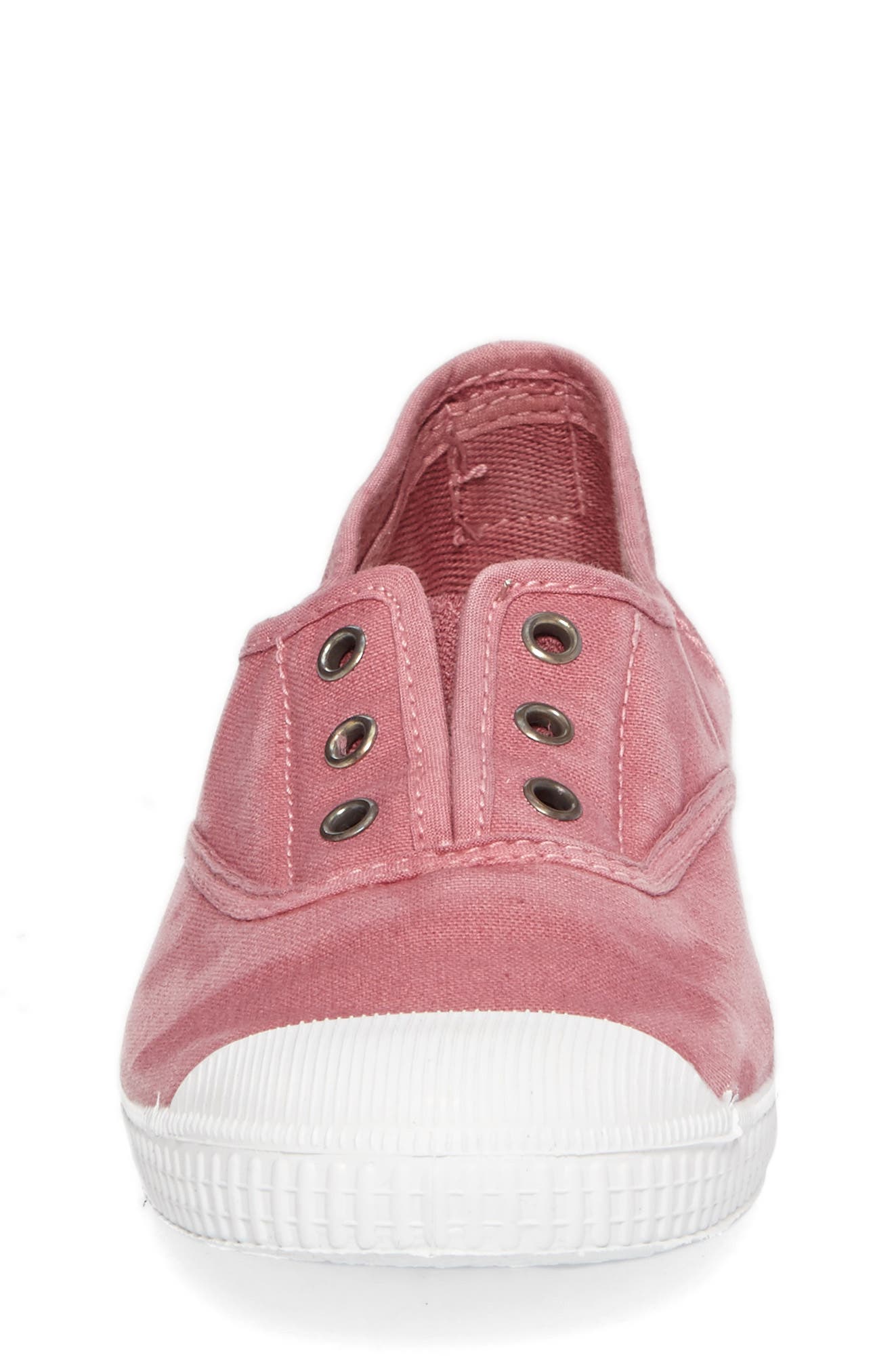 Cienta Laceless Slip-On Sneaker, Alternate, color, Pink
