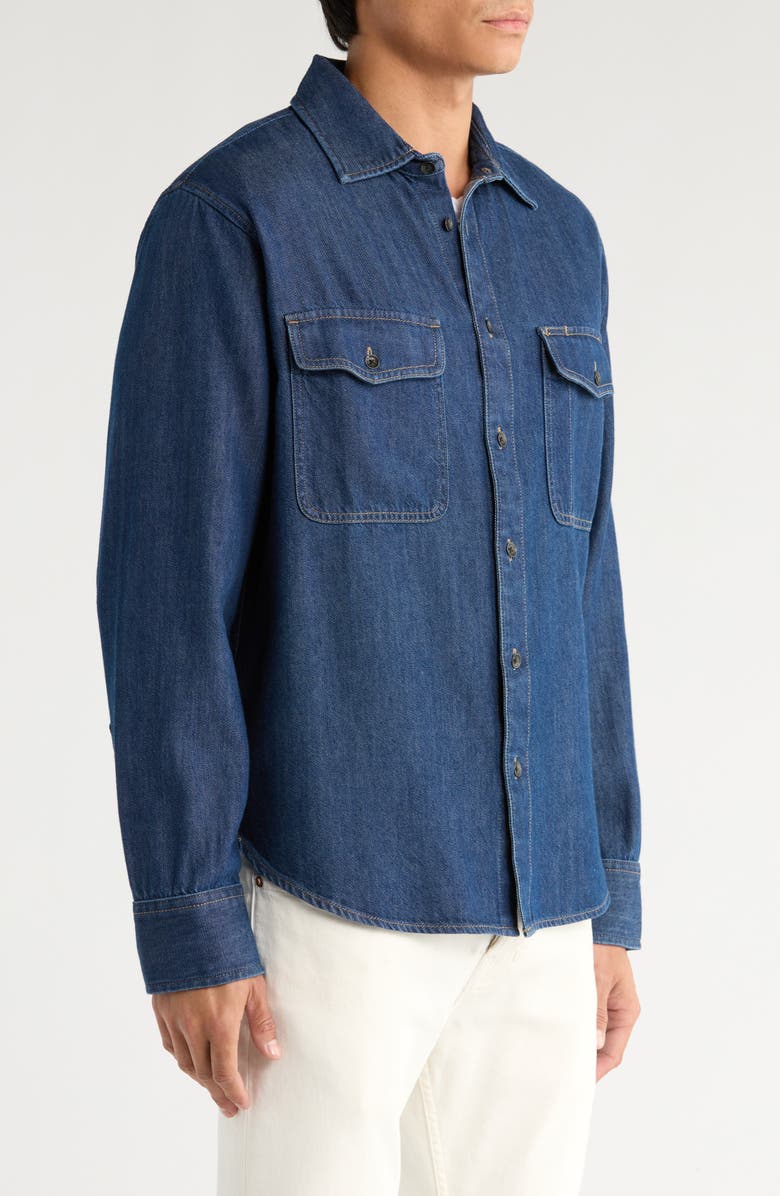 rag & bone Jack Engineered Denim Shirt Jacket, Alternate, color,