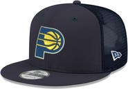 New Era Men's New Era Navy Indiana Pacers Core Logo Meshback 9FIFTY Snapback Hat