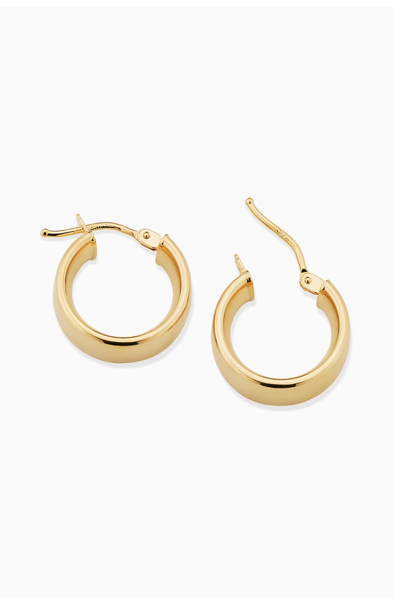 Oradina 14K Yellow Gold The One Large Hoops, Alternate, color, Yellow Gold