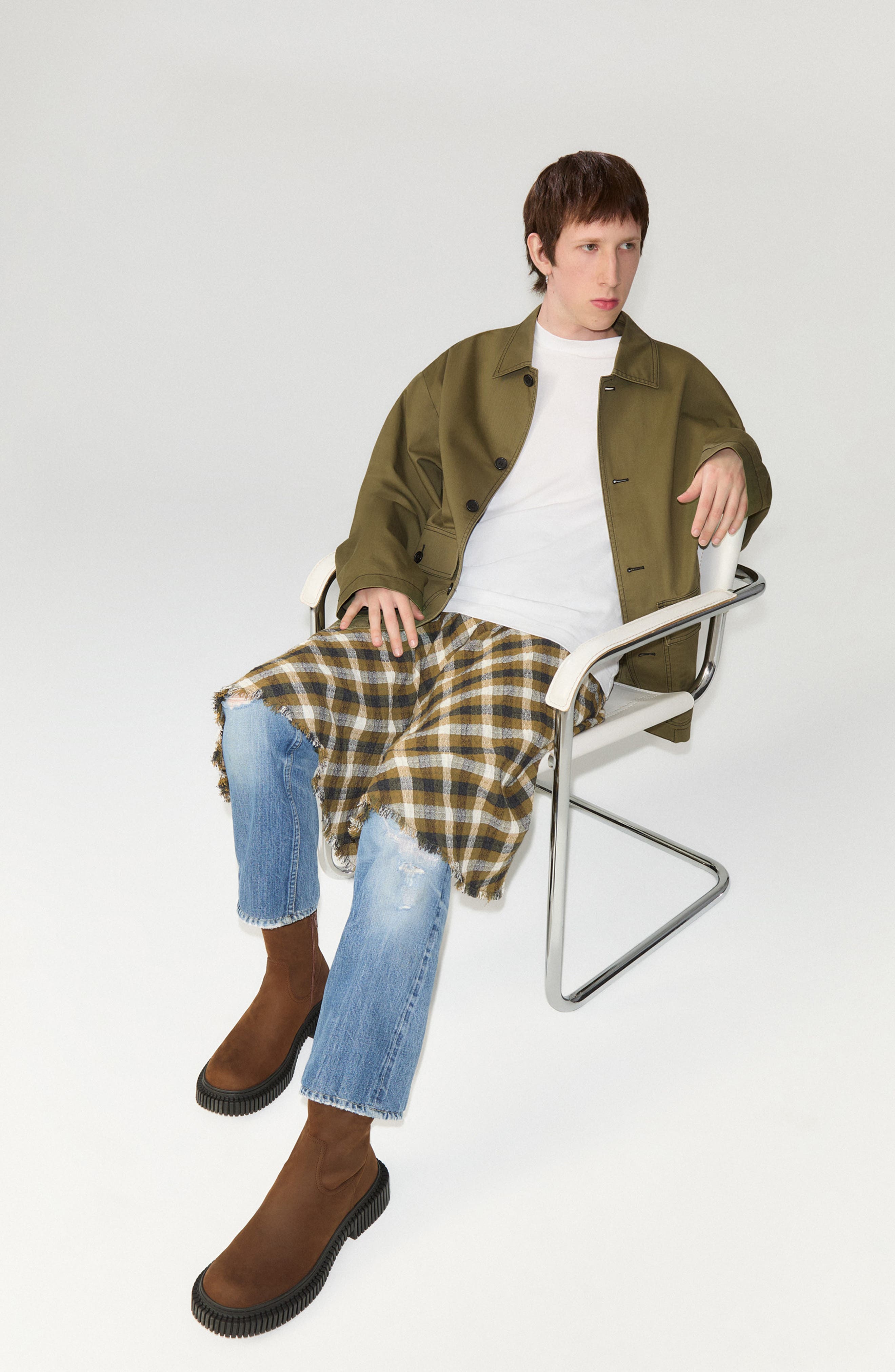 Camper Pix Berlin Zip Boot, Alternate, color, Medium Brown