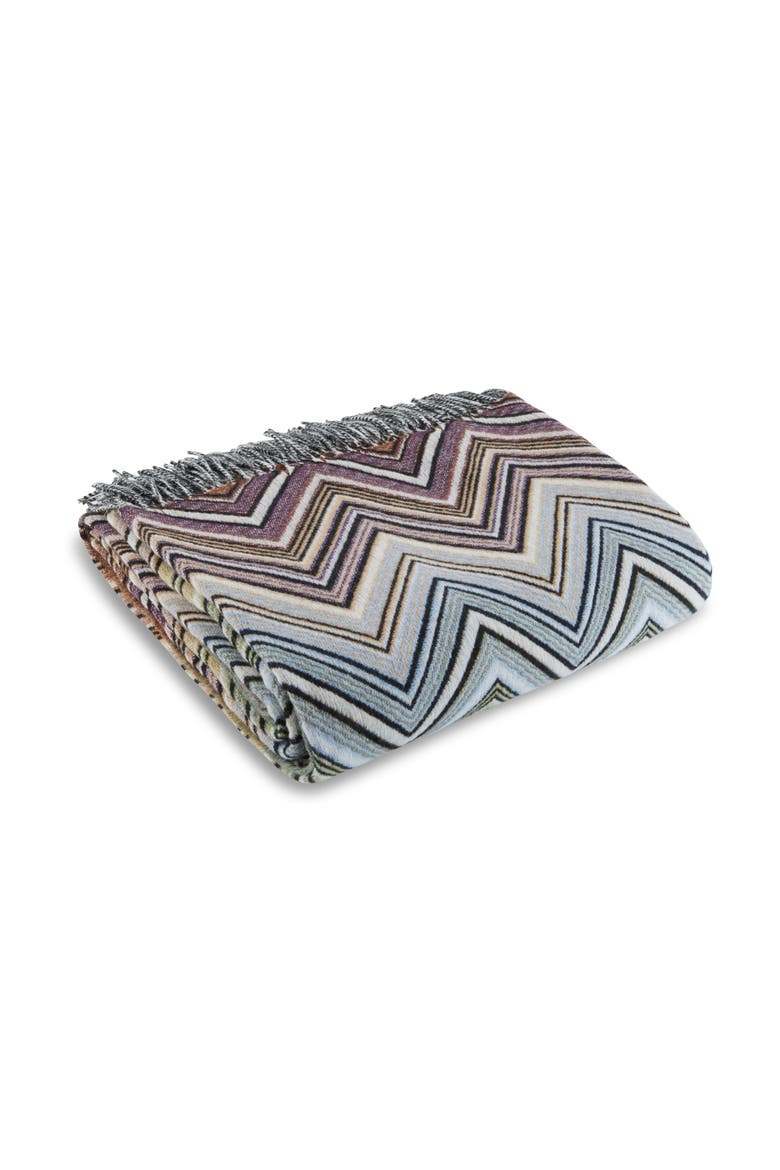 Perseo Throw 130x190, Alternate, color, Brown Multicoloured