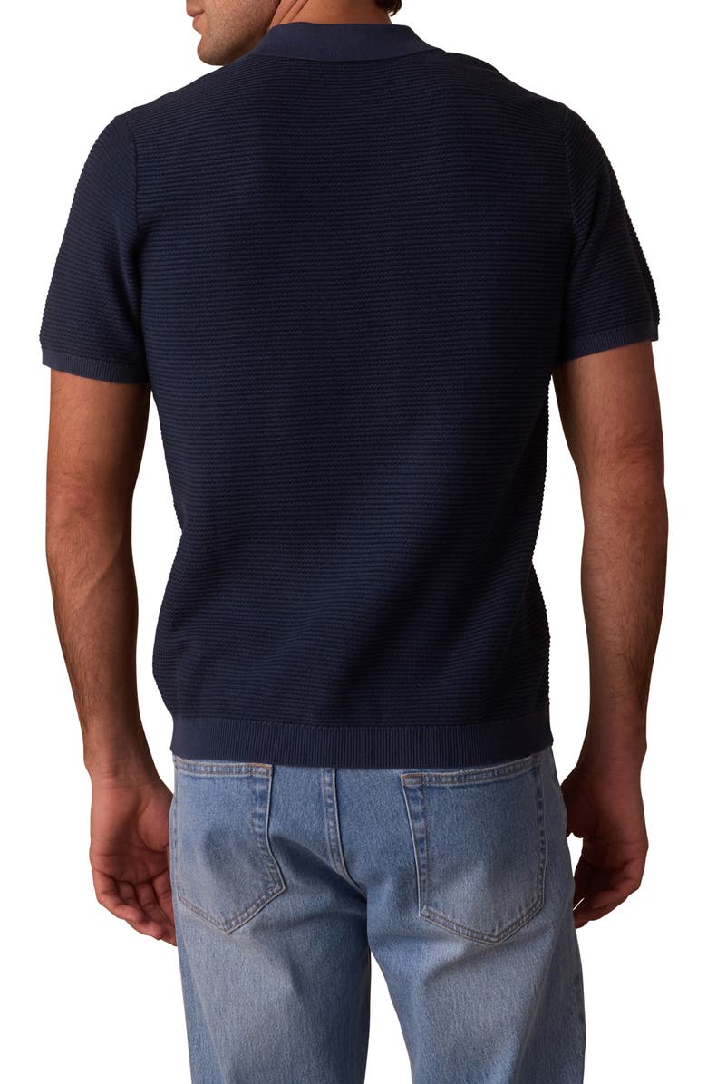 The Normal Brand Robles Bird's Eye Polo, Alternate, color,