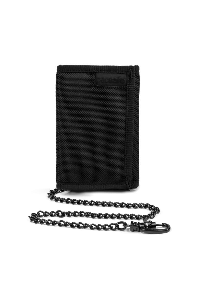 RFIDsafe Z50 Trifold Wallet, Main, color, Black
