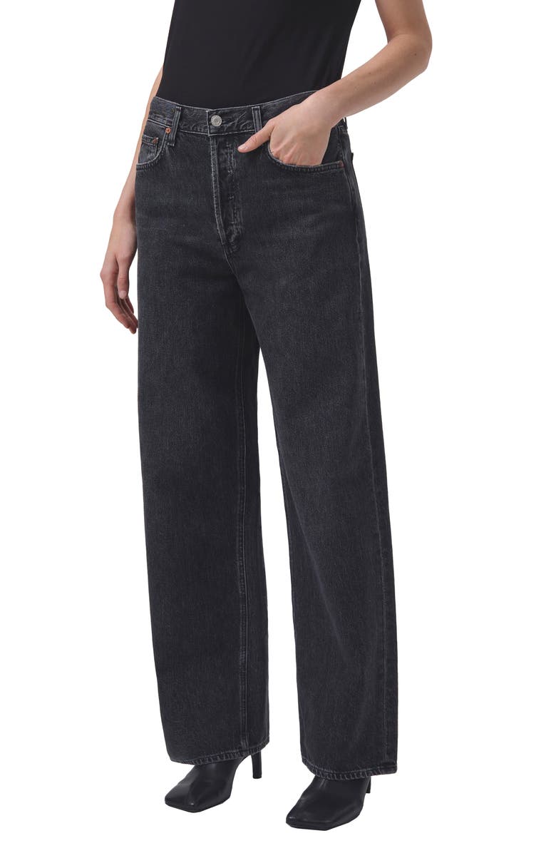 AGOLDE Low Slung Baggy Jeans, Alternate, color, 