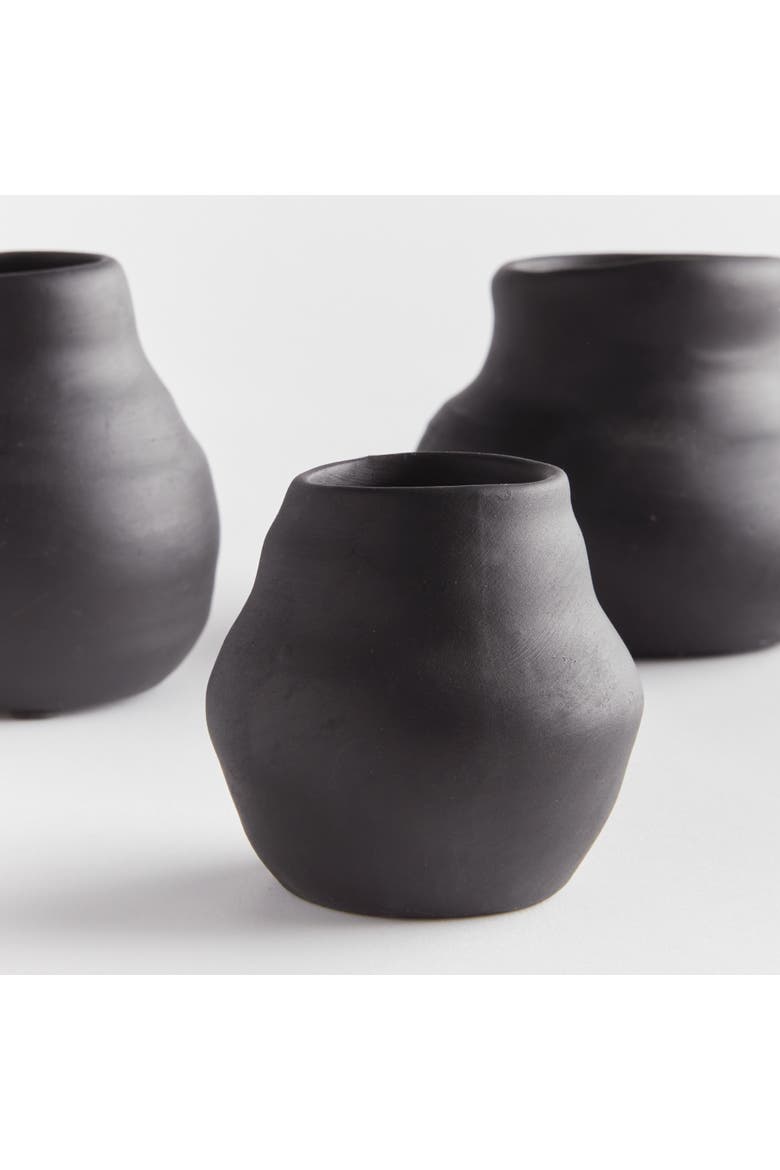 Tabitha Bud Vases Set of 3, Alternate, color, Black