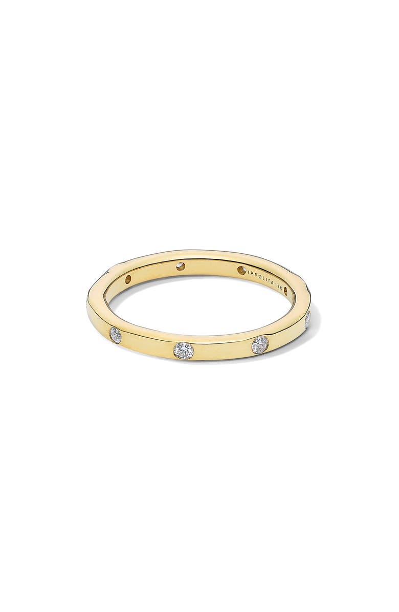 Ippolita Stardust Diamond Station Band Ring, Main, color, 