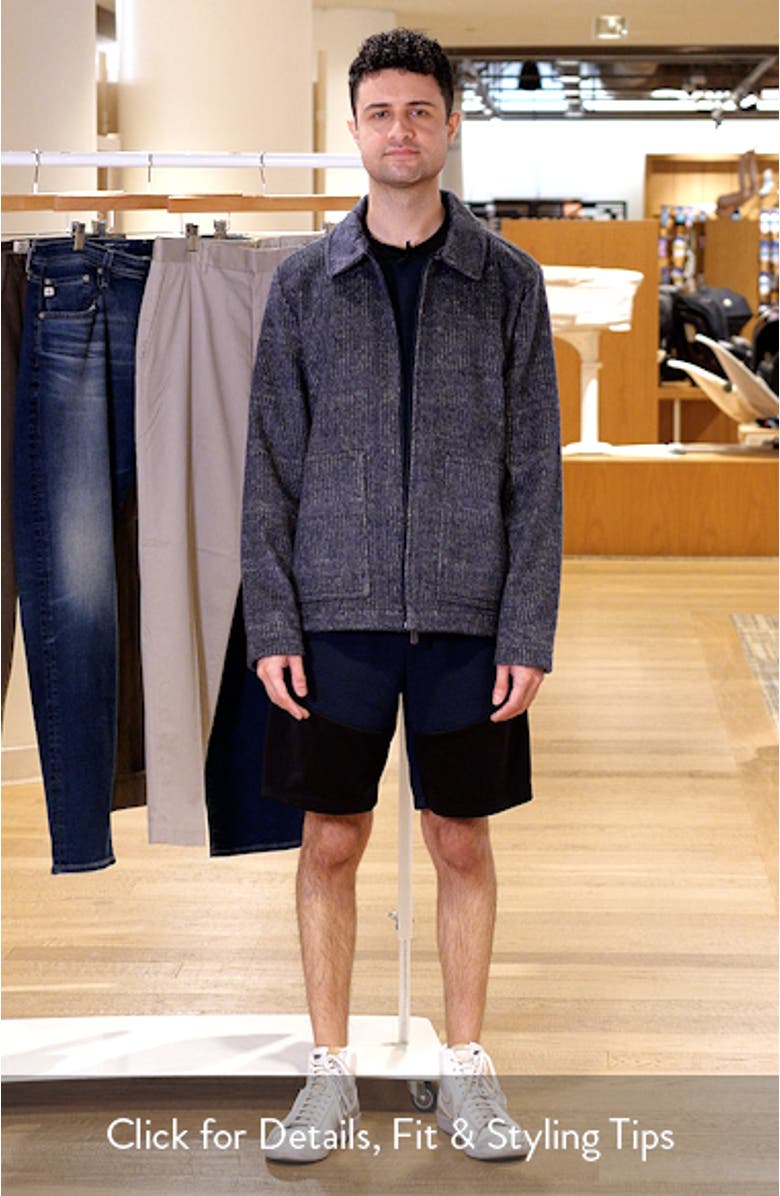 Wool Blend Zip Shirt Jacket, sales video thumbnail