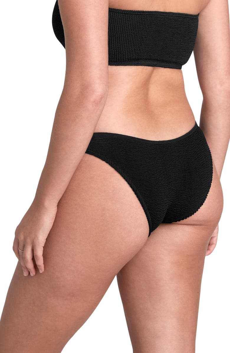 bond-eye The Sign Hipster Bikini Bottoms, Alternate, color, Black