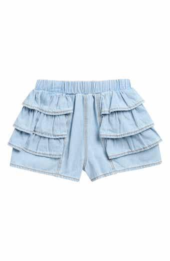 Flapdoodles Kids' Ruffle Tiered Shorts