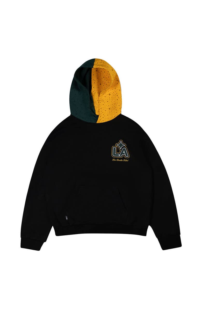Live Breathe Futbol Unisex Live Breathe Futbol Black LA Galaxy Supernova Pullover Hoodie, Alternate, color, Black