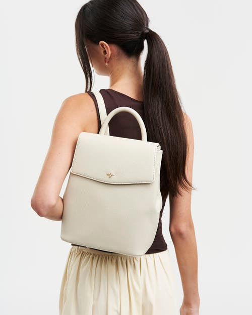 Fable England Laura Small Backpack In White