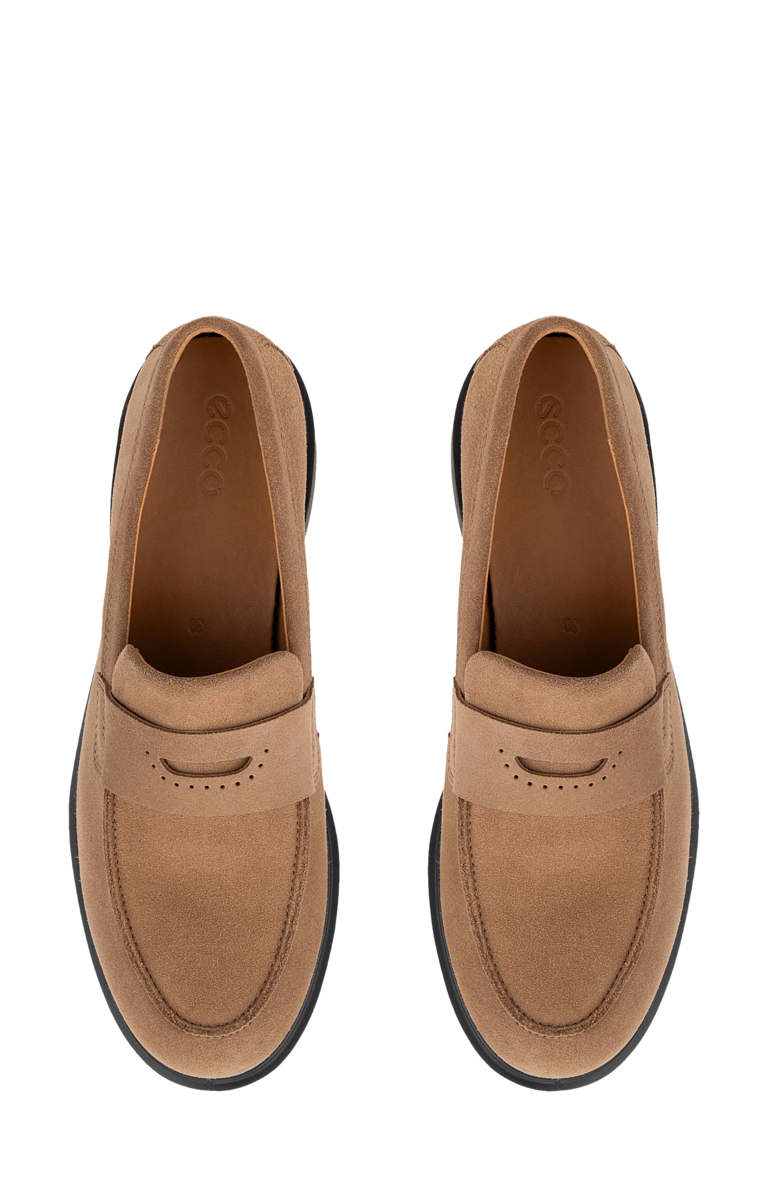 Metropole Vienna Penny Loafer, Alternate, color, CAMEL