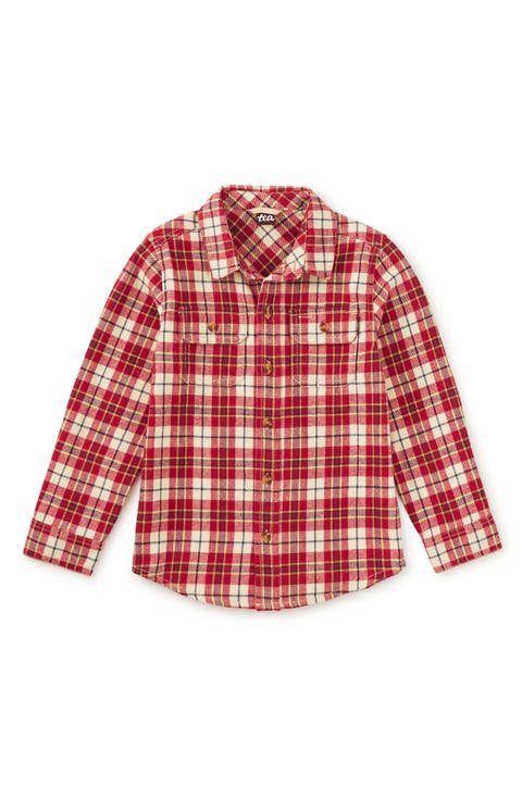 Flannel Button Up Shirt