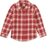 Tea Collection Flannel Button Up Shirt