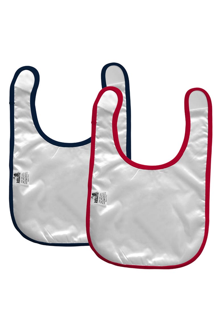 New England Patriots - Baby Bibs 2-Pack, Alternate, color, Red