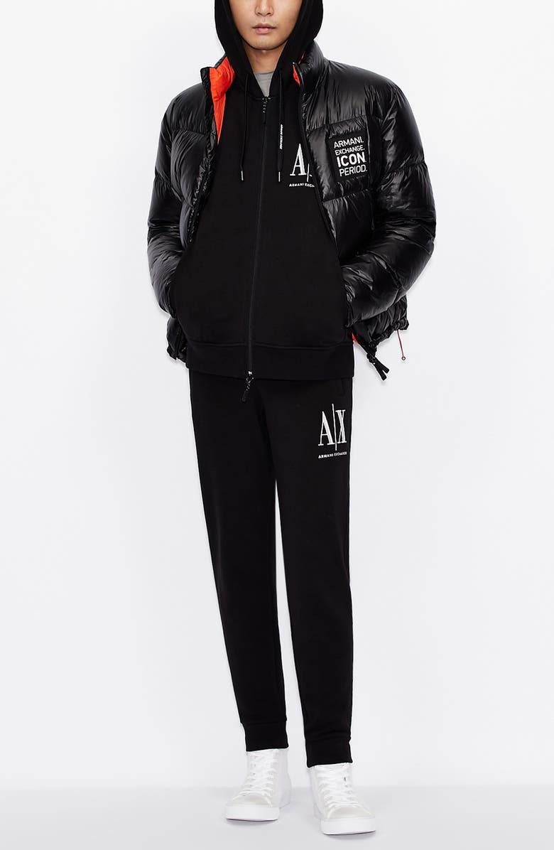 Armani Exchange Icon Fleece Jogger Sweatpants, Alternate, color,