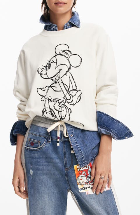 Desigual デシグアル レディース トップス 裏起毛 チュニック スウェット フード付き ヒョウ おしゃれ ミセス インポート SDGs ネック刺繡ピグメントショートスウェット | CIAOPANIC(チャオ