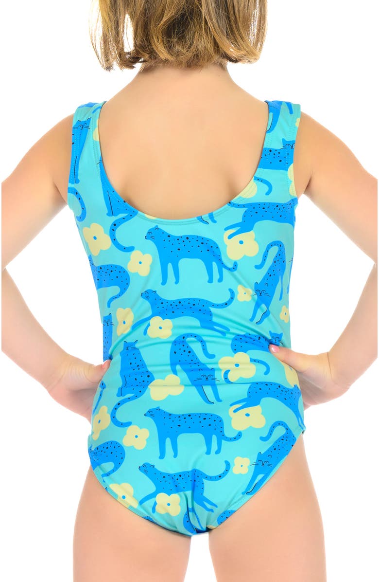 Destira Wild Flower Mint One Piece Swimsuit, Alternate, color, Wild Flower Mint