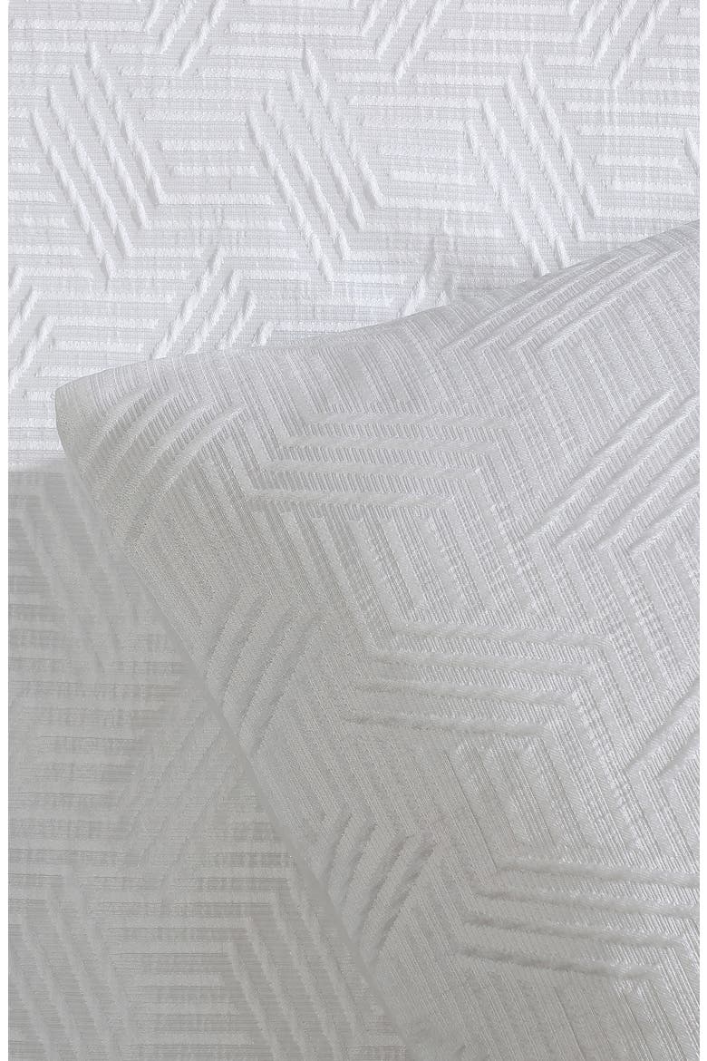 Blanc 5-Piece Queen Comforter Set, Alternate, color, BRIGHT WHITE