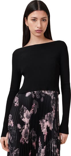Hera Crop Sweater & Midi Slipdress Set