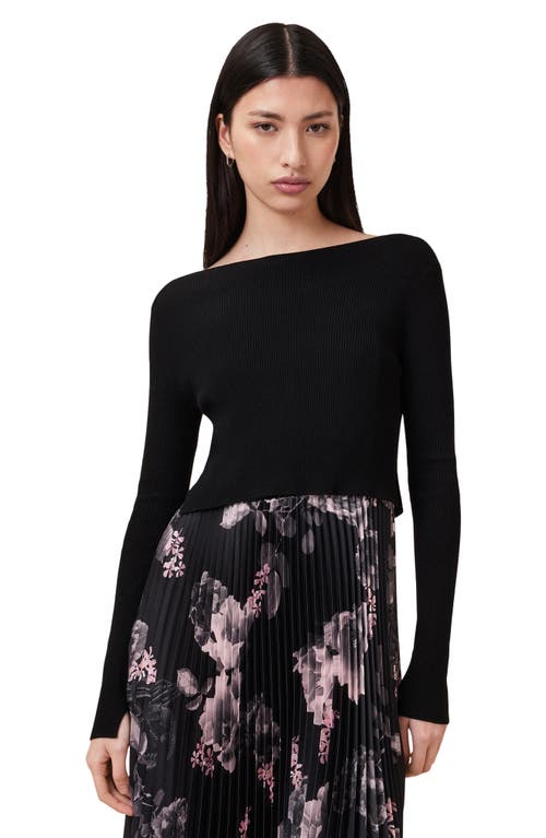 Allsaints Hera Crop Sweater & Midi Slipdress Set