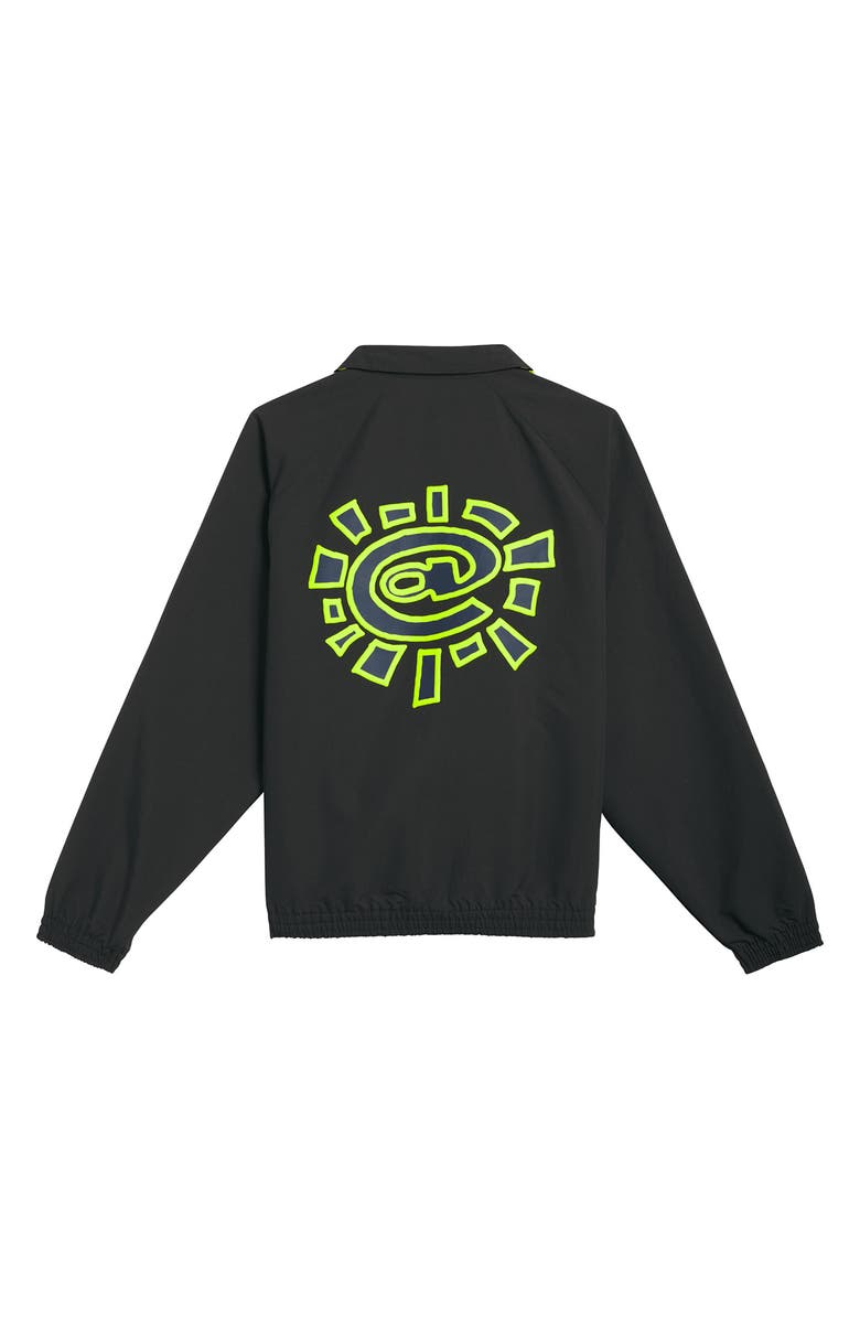 adidas x Always Wind Jacket, Alternate, color, Black