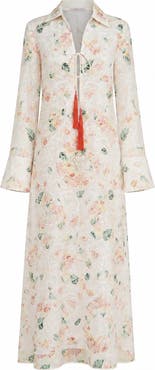 Vasiliki Elan Rania Shirt Dress Embroidered