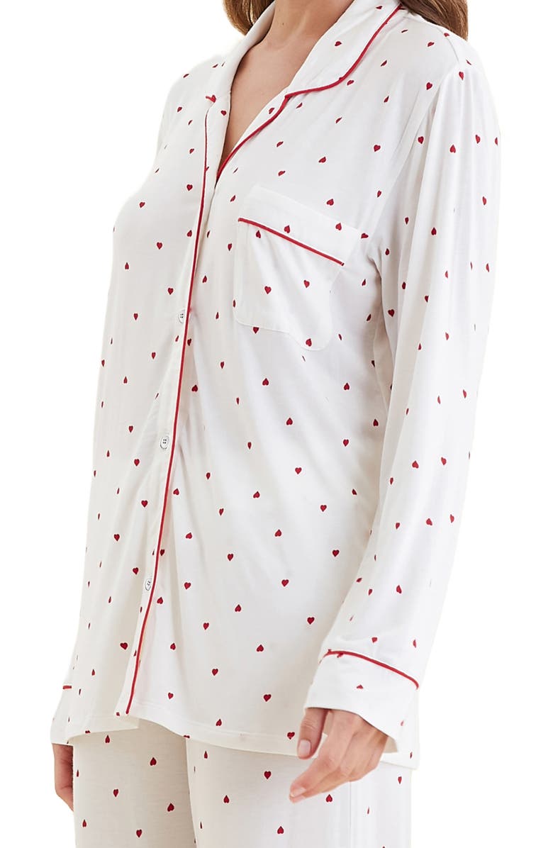 Papinelle Kate Stretch Modal Pajamas, Alternate, color,