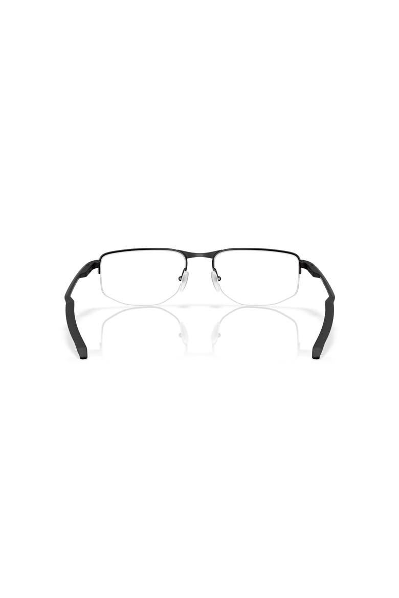 56mm Rectangle optical glasses, Alternate, color, Black