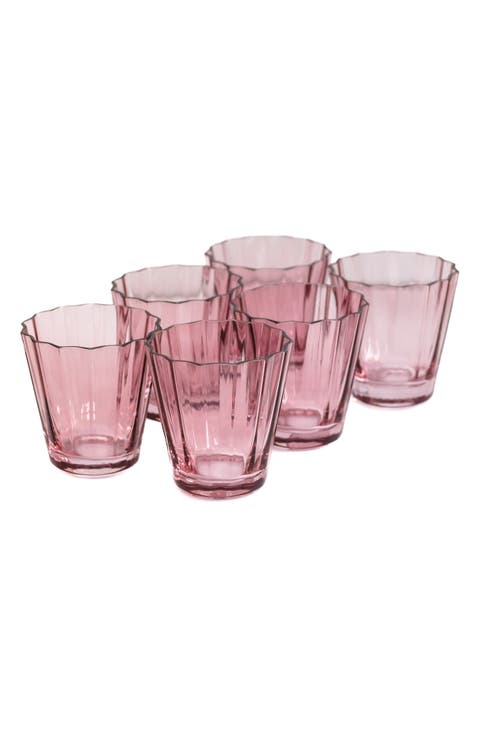 Sunday Set of 6 Lowball Glasses
