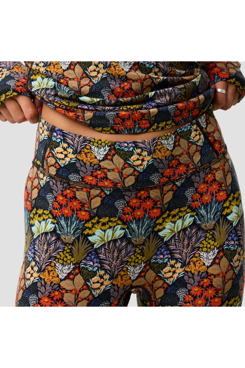 Cedars Rws Merino Lt-Wt Mid-Rise Bottom - Women's, Alternate, color, Superbloom Print