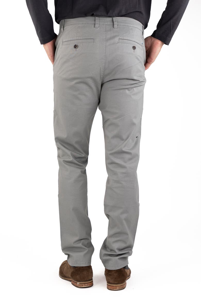 Tailor Vintage Straight Leg Stretch Cotton Twill Chino Pants, Alternate, color, Skyrocket