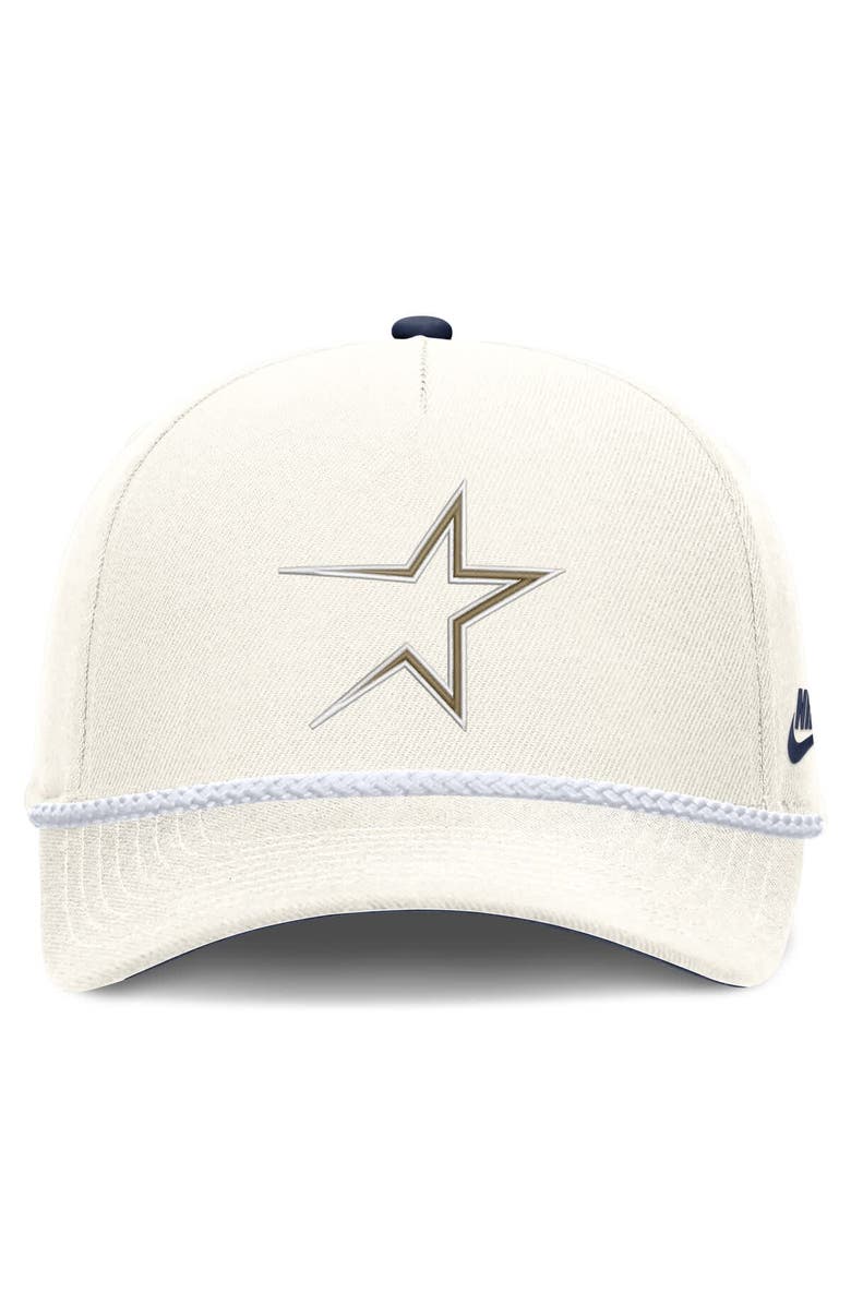 Nike Men's Nike Cream Houston Astros Cooperstown Rise Adjustable Hat, Alternate, color, Cream