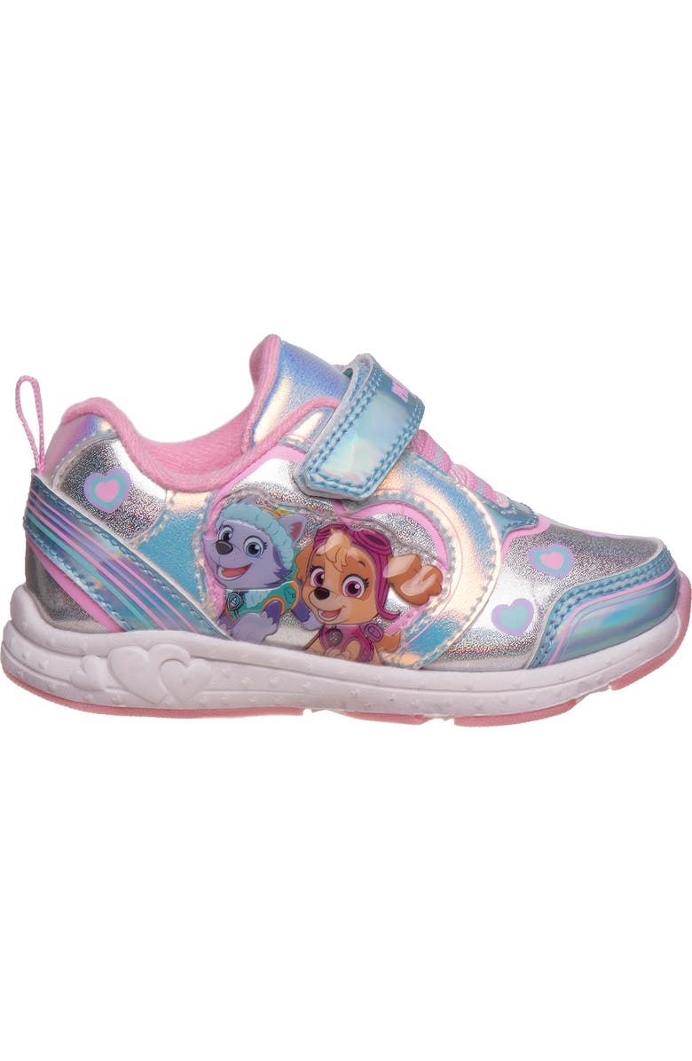 JOSMO Kids' Paw Patrol Sneaker, Alternate, color, Silver/Pink