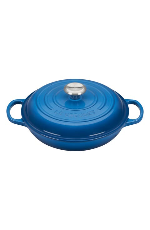 Signature 5-Quart Enameled Cast Iron Braiser