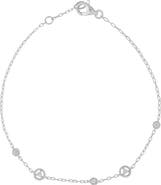 Bony Levy Monaco 18k Gold Diamond Line Bracelet
