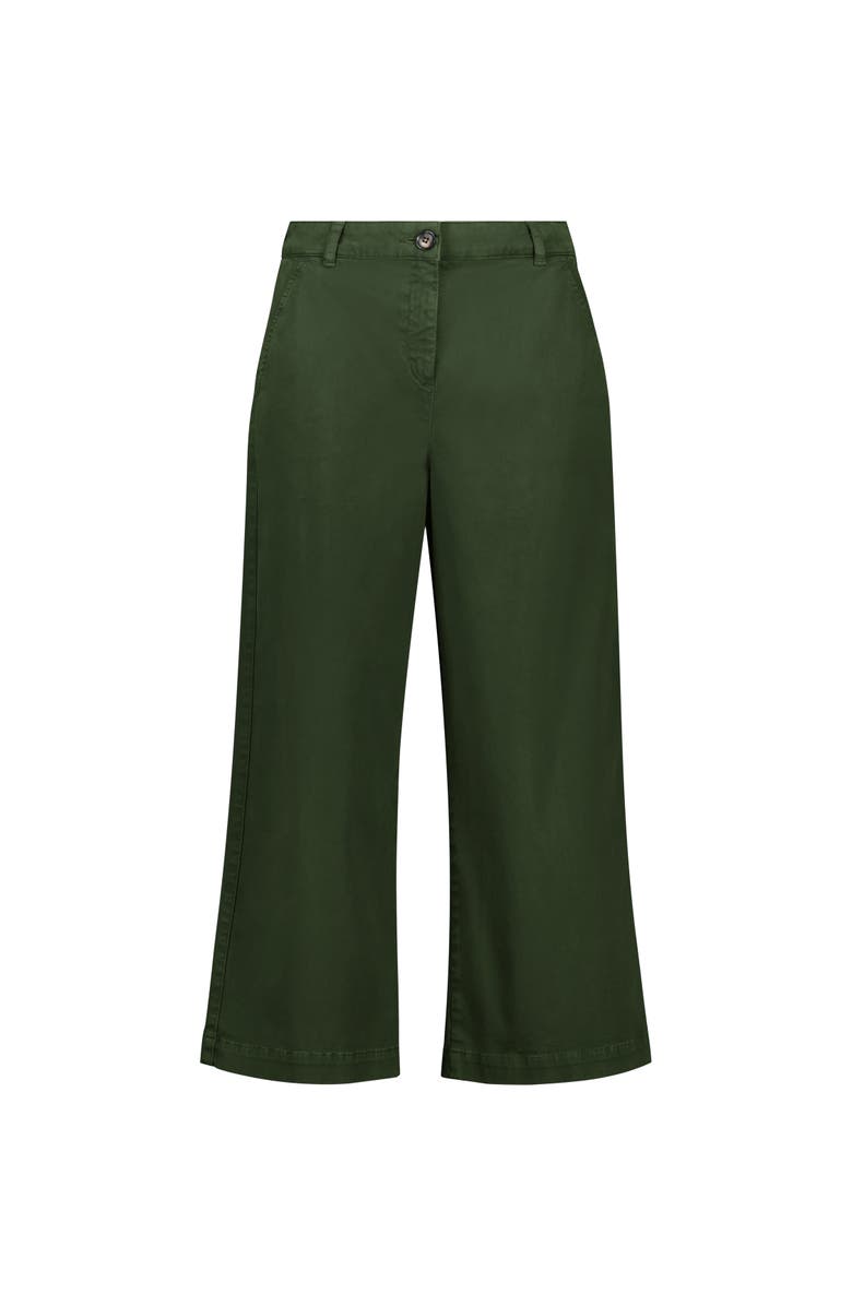 Baukjen Brielle Organic Cotton Wide Leg Trousers, Alternate, color, Deep Khaki