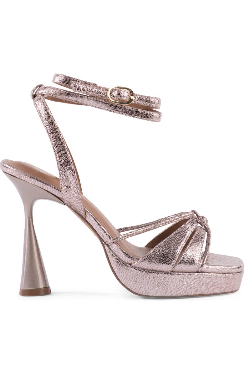 Seychelles Sweet Nothings Ankle Strap Platform Sandal, Alternate, color, Morganite