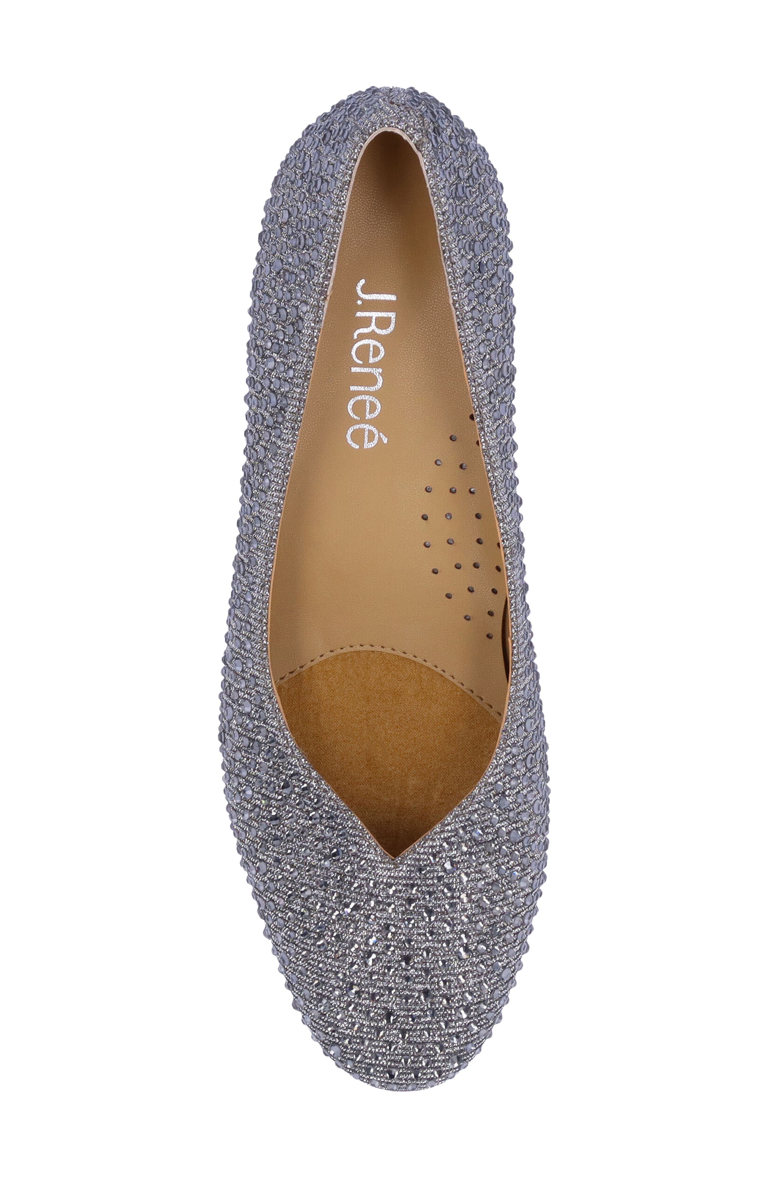 Bielle Embellished Pump, Alternate, color, PEWTER