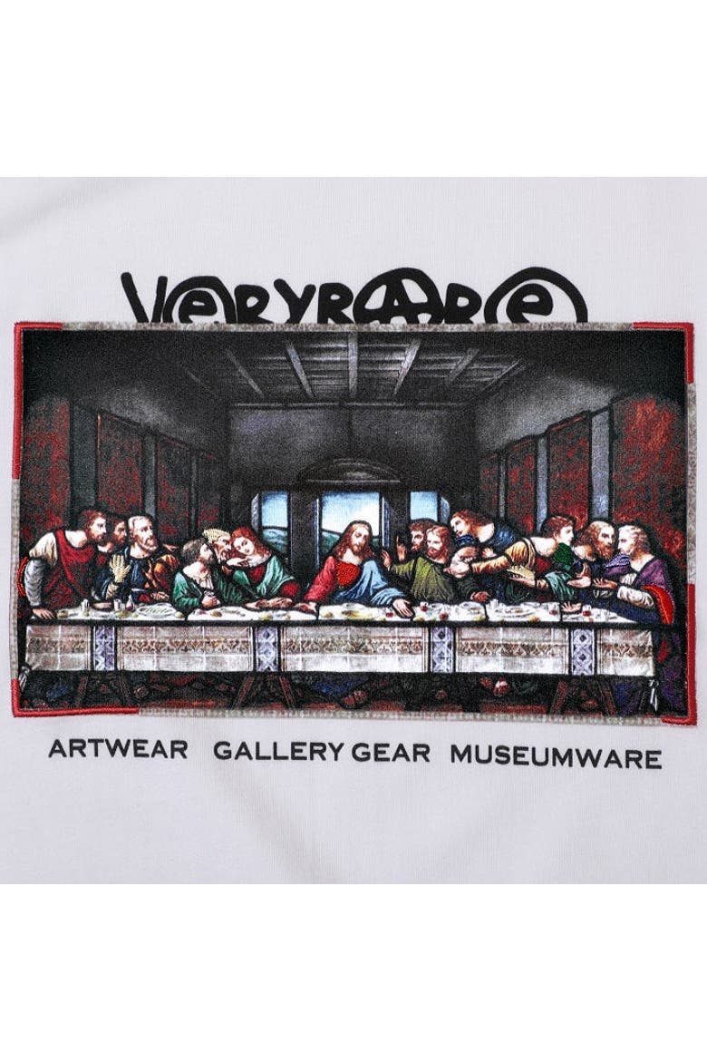 Last Supper Tee, Alternate, color, White