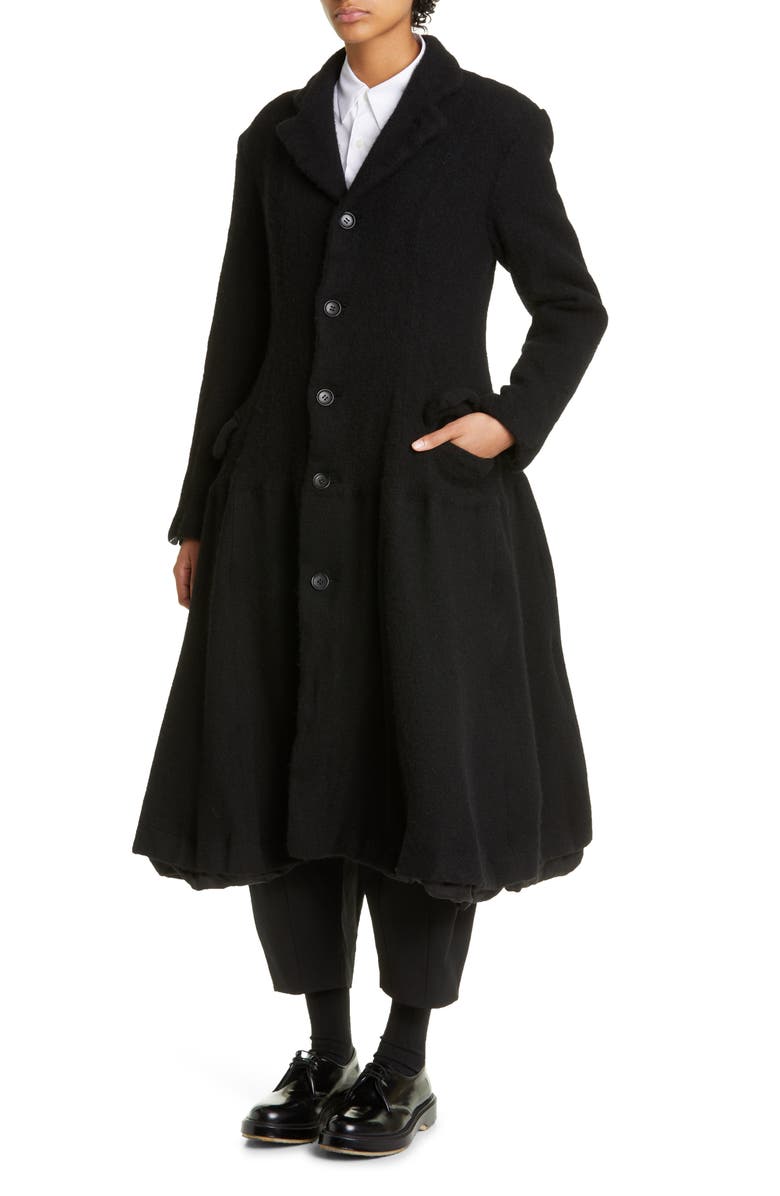Comme des Garçons Wool Coat, Alternate, color,