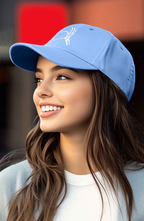 DALIX DALIX SKELETON HEART EMBROIDERED DAD HAT