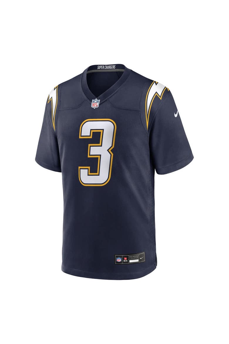 Men's Nike Derwin James Jr. Navy Los Angeles Chargers Alternate Super Chargers Game Jersey, Alternate, color, Navy