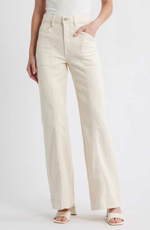 Women's Ivory Pants & Leggings | Nordstrom
