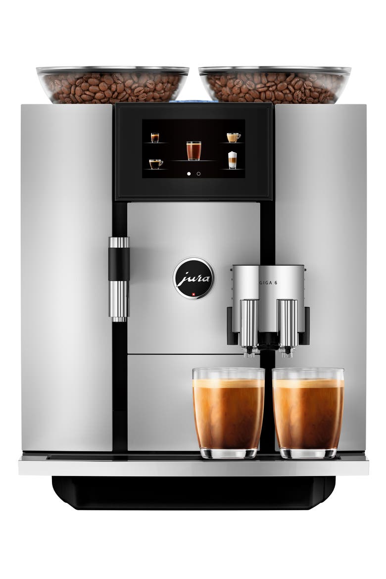 GIGA 6 Automatic Coffee Machine, Alternate, color, ALUMINUM