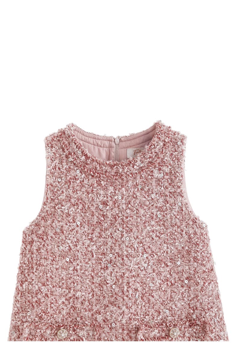Sequin & Tulle Party Dress, Alternate, color, Pink