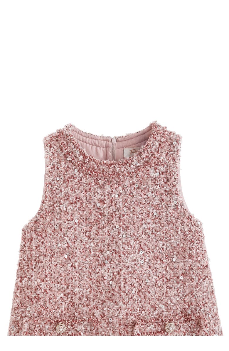 Tulleen Sequin & Tulle Party Dress, Alternate, color, Pink