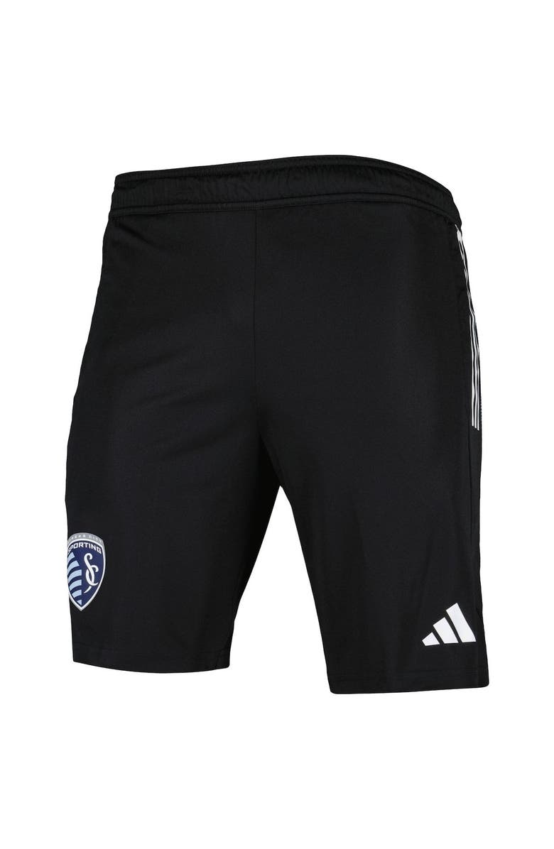 adidas Men's adidas Black Sporting Kansas City 2023 On-Field AEROREADY Training Shorts, Alternate, color, Black